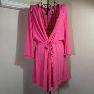 Betsy Johnson 'Betsyville' Tie Waist Robe